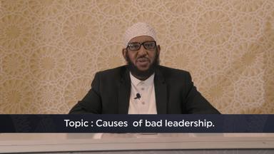 Causes  of bad leadership