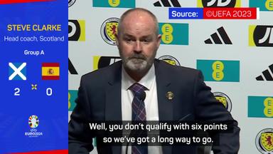 Clarke lauds clinical Scotland in Spanish upset