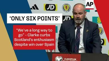Clarke on Spain win: 'You don't qualify with six points, we've a long way to go'