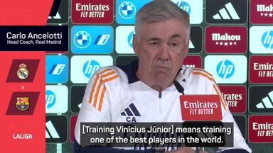  Ancelotti tips 'one of the best in the world' Vinicius for Ballon d'Or