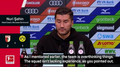 Sahin not seeing Dortmund roll their sleeves up when it gets tough