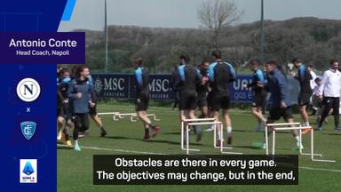  Conte wary of struggling Empoli as title race hots up